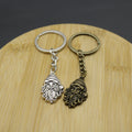 Zinc Alloy Santa Claus Keychain Christmas Holiday Gift view 3