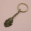 Zinc Alloy Santa Claus Keychain Christmas Holiday Gift view 6