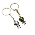 Metal Alien Shape Keychain Novelty Bag Charm Gift view 5