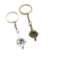 Zinc Alloy Minimalist Cross Keychain Gift Key Ring view 5