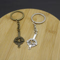 Zinc Alloy Minimalist Cross Keychain Gift Key Ring view 4