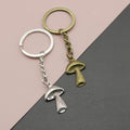 Metal Simple Mushroom Keychain Cute Bag Charm Gift view 1