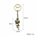 Zinc Alloy Flying Dragon Keychain Bag Charm Gift (1325) view 2