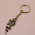 Zinc Alloy Flying Dragon Keychain Bag Charm Gift (1325) view 6