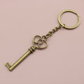 Metal Heart And Key Keychain Bag Charm Gift view 6