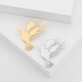 Stainless Steel Peace Dove Brooch Pin For Creative Clothing Accessories view 1