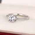 Korean Japanese Vintage Palace Style Ring, Delicate Luxury Small Wedding Band For Women view 4