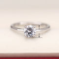 Korean Japanese Vintage Palace Style Ring, Delicate Luxury Small Wedding Band For Women view 5
