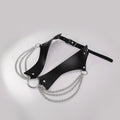 Punk Metal Waist Chain Curved Multilayer O Ring Pants Chain Belt For Skirts And Pants view 3