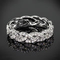 European American Twisted Cuban Ring For Men, Hip Hop Vintage Niche Index Finger Accessory view 1