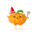 Alloy Enamel Pumpkin Brooch Pin For Halloween Clothing Accessories view 4