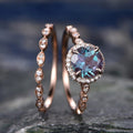 Classic Couple Wedding Ring Set, Cross Border Matching Pair Rings For Ceremony Props view 1