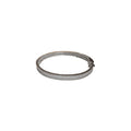 Light Luxury Zircon Alloy Bangle Minimalist Round Fashion Statement Bracelet view 5