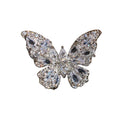 Sweet Cool Alloy Butterfly Zircon Ear Cuff Clip-on Earrings Light Luxury Niche Design view 5