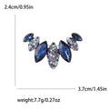 Alloy Crystal Glass Brooch Pin For Coats Cardigans And Suits view 5