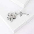Alloy Abalone Shell Flower Brooch For Fashion Garment Decoration view 4