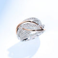 Fairy Style Wrapped Line Index Finger Ring With Delicate Openwork Design For Women view 2