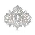 Alloy Rhinestone Palace Style Brooch Pin For Clothing Fastening Decoration view 2
