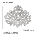 Alloy Rhinestone Palace Style Brooch Pin For Clothing Fastening Decoration view 3