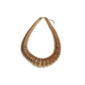 European American Metal Geometric Circle Choker Necklace For Women, Vintage Light Luxury Collarbone Chain view 5