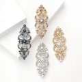Alloy Rhinestone Palace Style Brooch Pin For Suits And Lapels view 1