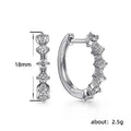 Trendy Personality Hoop Earrings And Ear Cuffs, Cool Minimalist Couple Earrings For Men And Women view 4