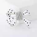 Alloy Enamel Bow Brooch Pin For Coat Clothing Accessories view 4