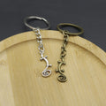 Metal Gecko Shape Keychain Bag Charm Gift view 4