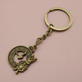 Zinc Alloy Rabbit Clock Keychain Cute Bag Charm Gift view 6