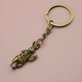 Metal Minimalist Rabbit Keychain Bag Charm view 6
