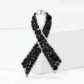 Alloy Rhinestone Bow Brooch Pin For Women's Clothing Accessories – Gold view 3