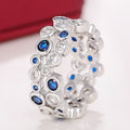 Hollow Round Geometric Ring, Minimalist Personalized Index Finger Ring For Women view 2
