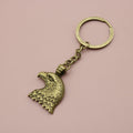 Metal Simple Eagle Keychain Bag Charm Key Ring view 6