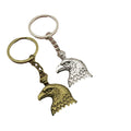 Metal Simple Eagle Keychain Bag Charm Key Ring view 5