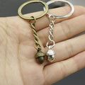 Zinc Alloy Pine Cone Keychain Nature Gift Key Ring view 4