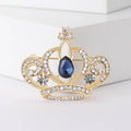 Alloy Rhinestone Crown Brooch For Suit And Dress Accessories view 3