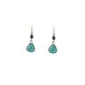 Vintage Bohemian Feather Turquoise Drop Earrings, Dragonfly Bird Teardrop Round Pearl Ear Jewelry view 5