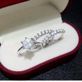 New Fashion OL Three Piece Ring Set, European Luxury Anniversary Celebration Jewelry For Women view 2