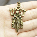 Zinc Alloy Skull Motorcycle Keychain Car Key Ring view 3