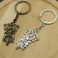 Zinc Alloy Skull Motorcycle Keychain Car Key Ring view 4