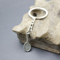 Metal Racket Keychain Sports Bag Charm Gift view 4