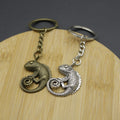 Zinc Alloy Lizard Keychain For Bag Charm Gift view 4