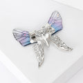 Acrylic Rhinestone Butterfly Brooch Sweet Suit Coat Lapel Pin view 4