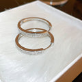 Minimalist Unique Statement Hoop Earrings Trendy Oversized Circle Light Luxury Ear Jewelry view 2