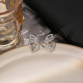 Elegant Hollow Butterfly Zircon Ear Cuff Clip On No Piercing Luxury Minimalist Women's Earrings view 1