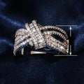Hollow Ribbon Sweet Gift Ring, Niche Designer Versatile Women's Light Luxury Finger Jewelry view 5