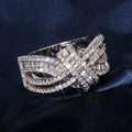 Hollow Ribbon Sweet Gift Ring, Niche Designer Versatile Women's Light Luxury Finger Jewelry view 1