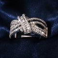 Hollow Ribbon Sweet Gift Ring, Niche Designer Versatile Women's Light Luxury Finger Jewelry view 4