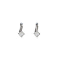 Elegant Minimalist Geometric Round Pearl Alloy Huggie Ear Clips For Daily Commute Women Earrings view 5