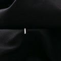 Elegant Minimalist Full Zircon Cross Studs Silver Needle Micro Paved Petite Versatile Fashion Earrings view 3